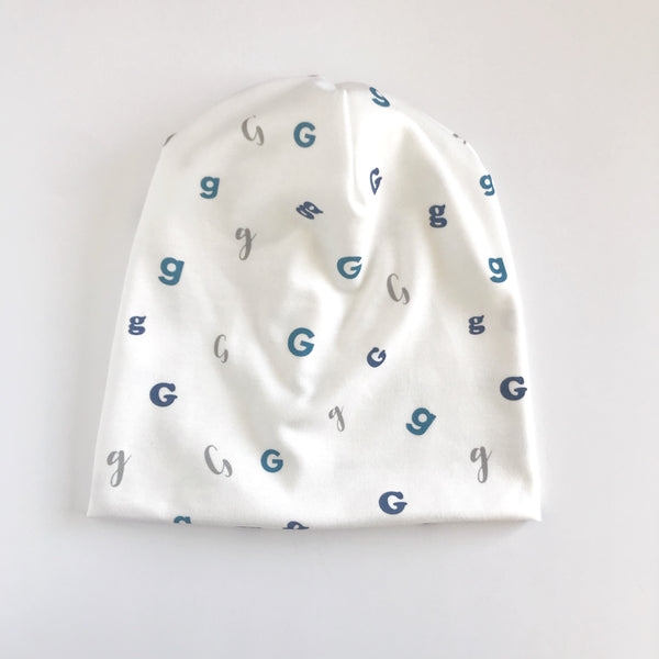 Personalized Organic Slouch Beanie - 2023 - Dotboxed
