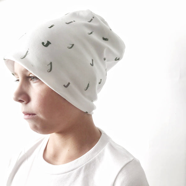 Personalized Organic Slouch Beanie - 2023 - Dotboxed