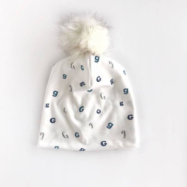 Personalized Organic Slouch Beanie - 2023 - Dotboxed