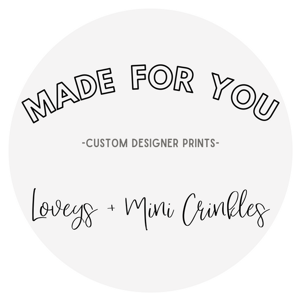 Lovey Blankets & Crinkle Minis - MADE FOR YOU - Dotboxed