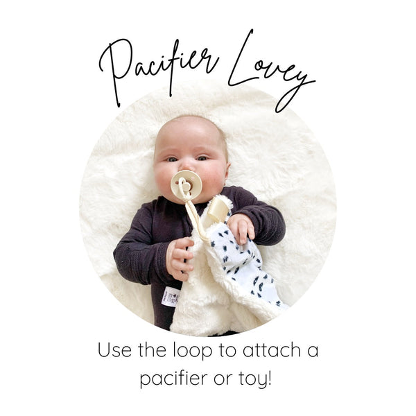 Pacifier Lovey - Sunflowers on Cream - Dotboxed