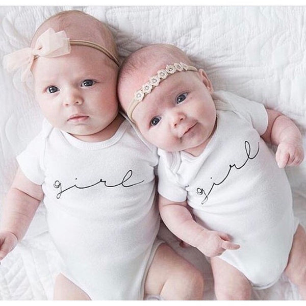 Girl Gender Reveal (script font)- BODYSUIT - Dotboxed